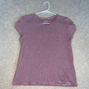 GAP red, white, and blue stripped top